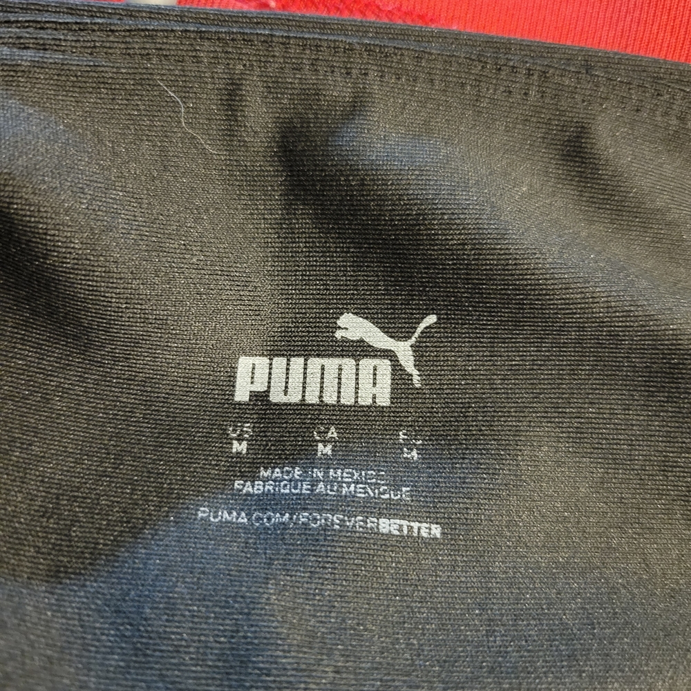 Puma Black Leggings with Logo - Picture 5 of 5